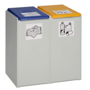 Cos VAR colectare selectiva 2x40 litri