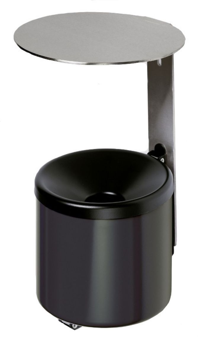 Scrumiera de perete DEVIL10 cu protectie - imagine 3